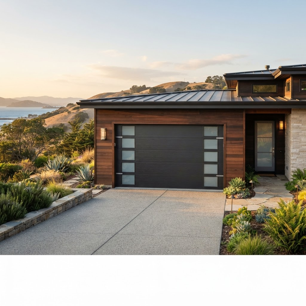 Napa Street Revival garage door project